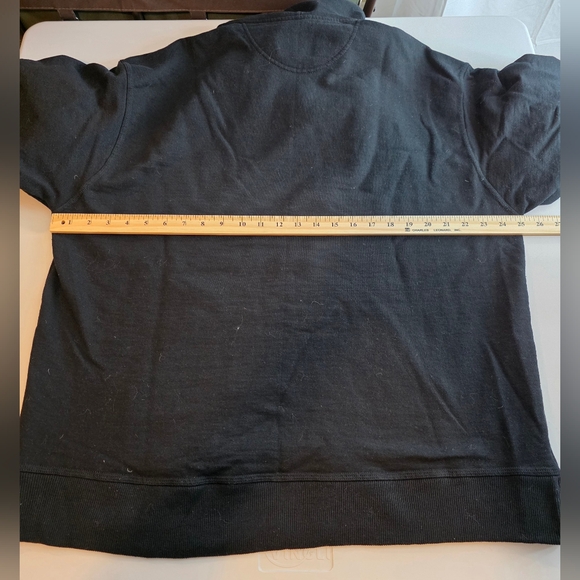 Champion Powerblend Graphic Hoodie Black and Gray Warm Size XL C-3000 - Picture 10 of 11